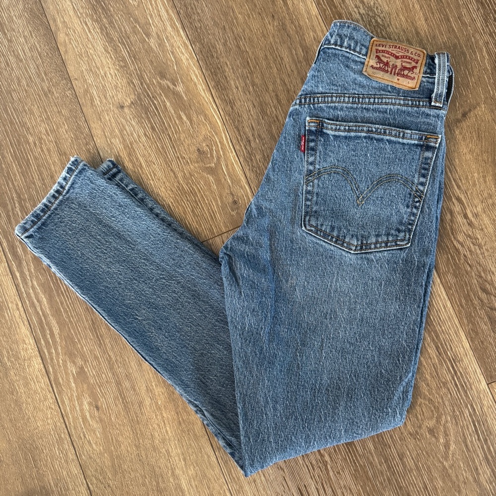Levi's Blue 501 Denim Jeans, Size 26S